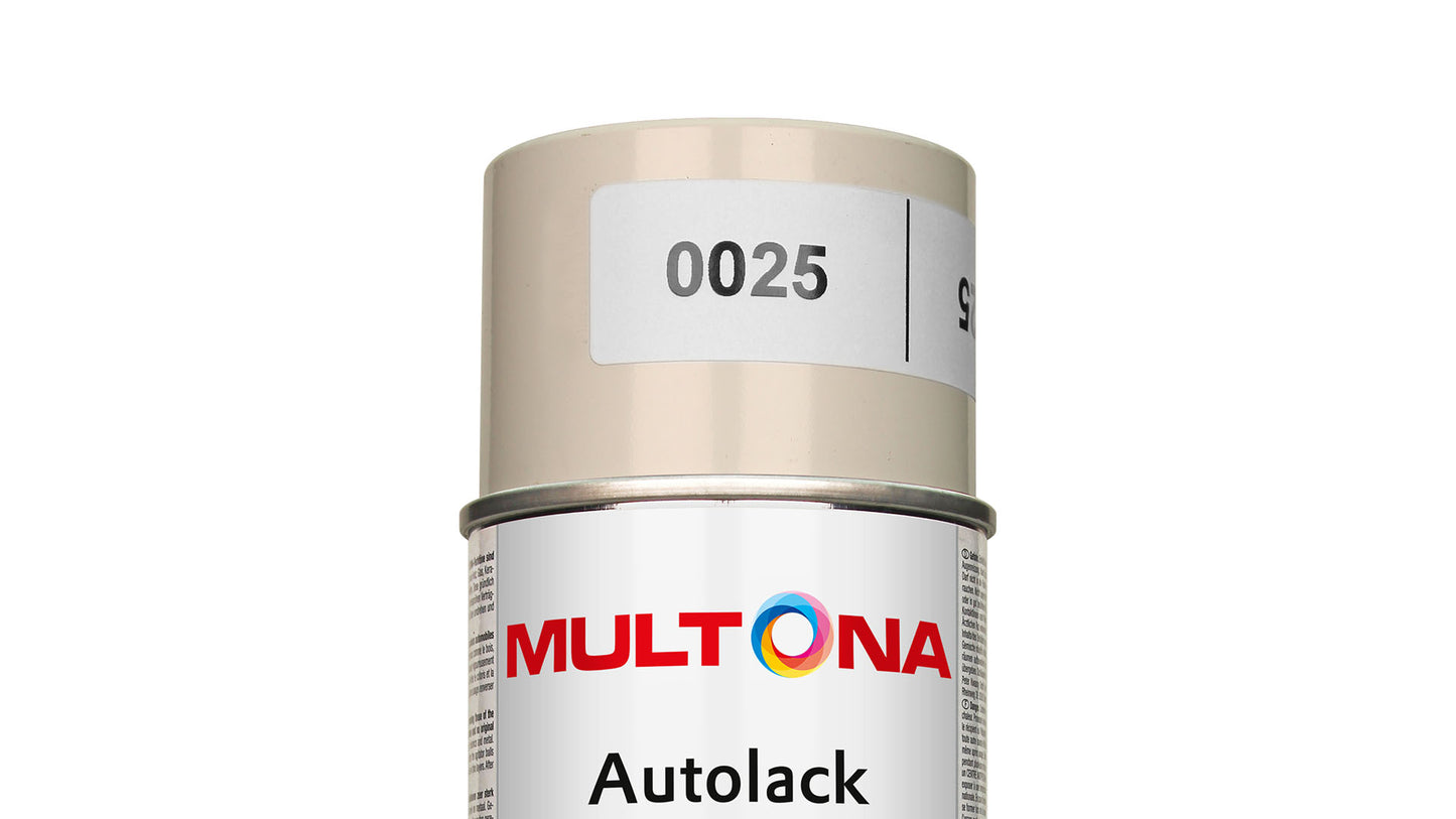 Multona Autolack Spray PORSCHE 90E Alpinweiss (400ml)