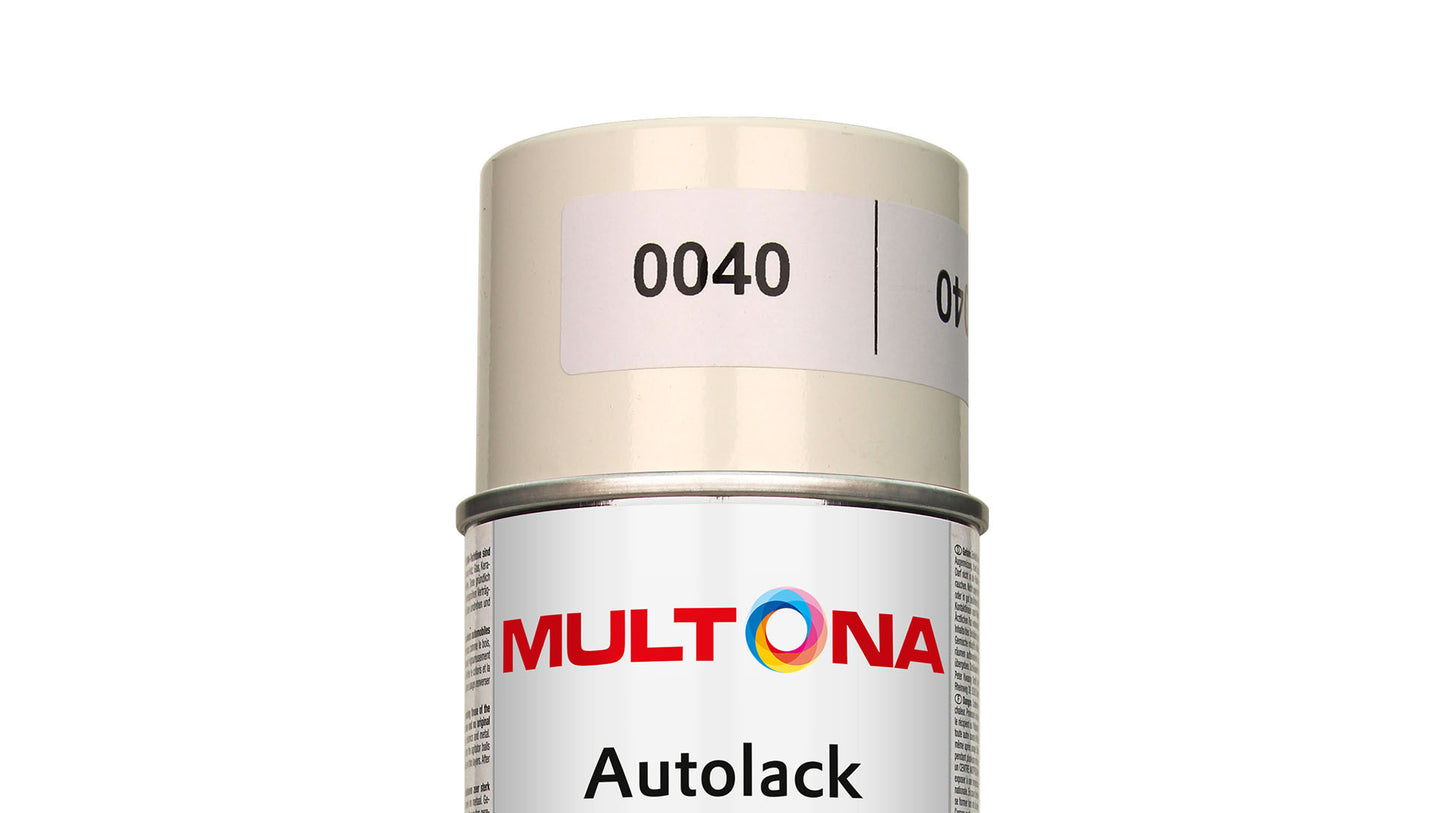 Multona Autolack Spray OPEL 452 Polarweiss (400ml)