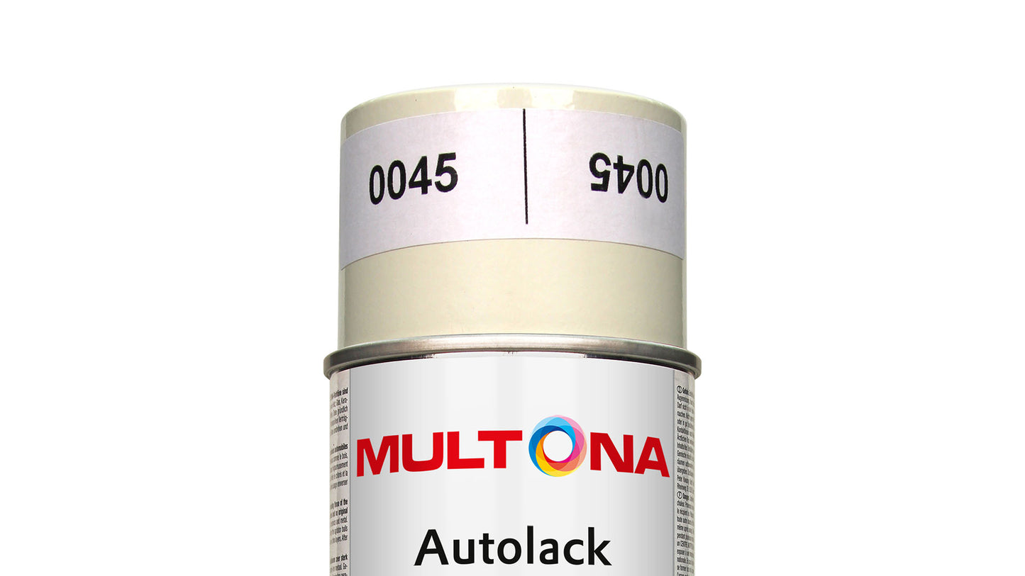 Multona Autolack Spray RENAULT 329 Blanc arctique (400ml)