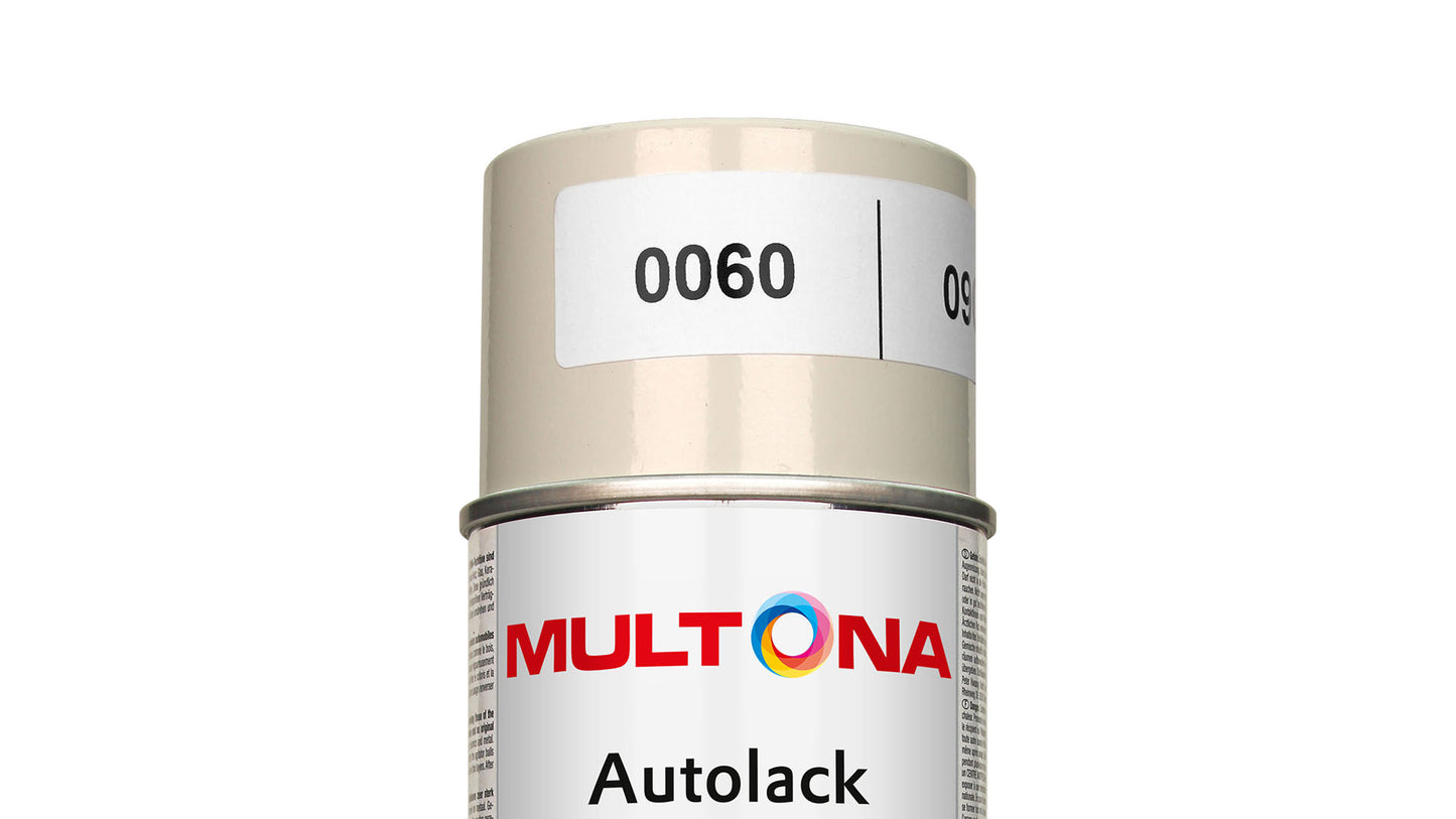 Multona Autolack Spray RENAULT 329 Blanc arctique - ge (400ml)