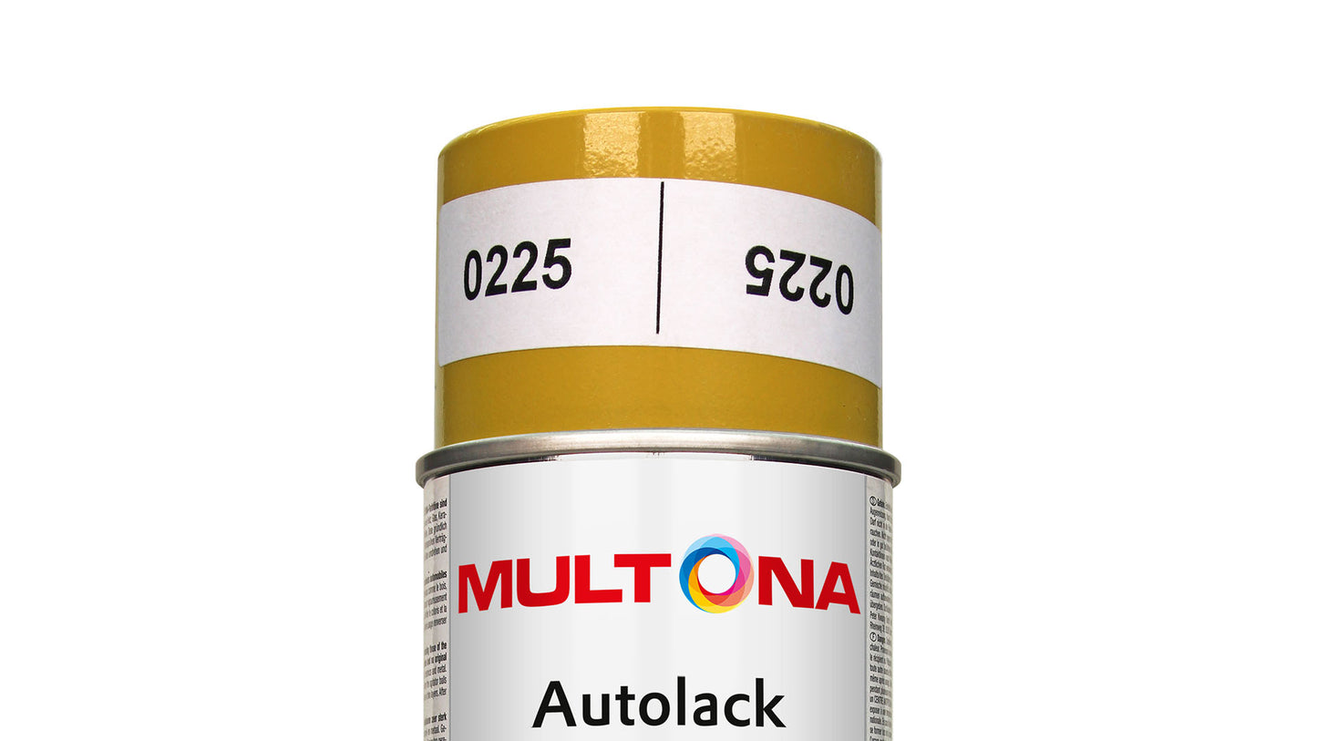 Multona Autolack Spray RENAULT 396 Jaune citron (400ml)