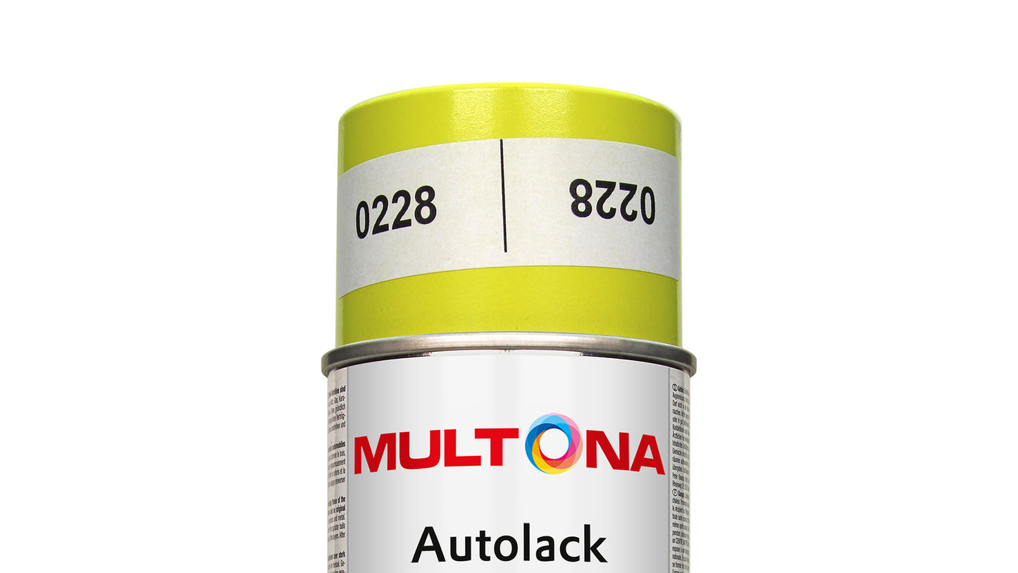 Multona Autolack Spray VOLKSWAGEN - AUDI L11C Brillantgelb (400ml)