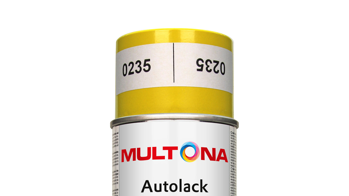 Multona Autolack Spray FORD KLP Signalgelb - Signalyellow 77 (400ml)