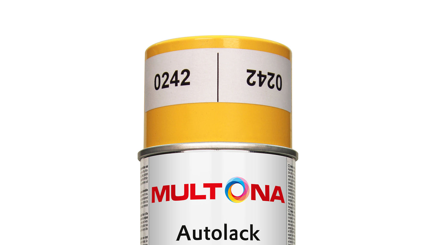 Multona Autolack Spray ALFA ROMEO 258-A Giallo ginestra (400ml)