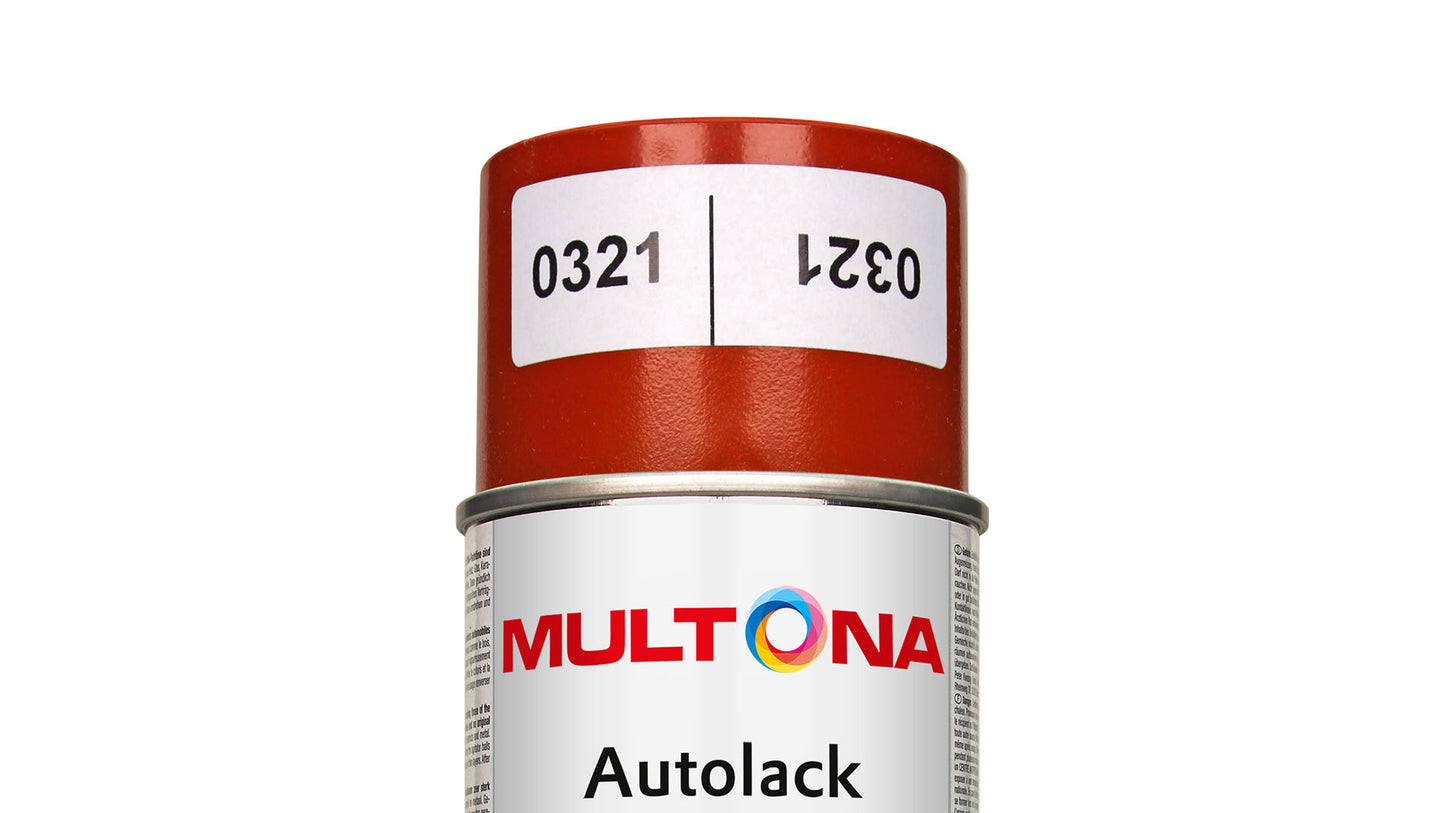 Multona Autolack Spray PIAGGIO 809 Rosso mango (400ml)