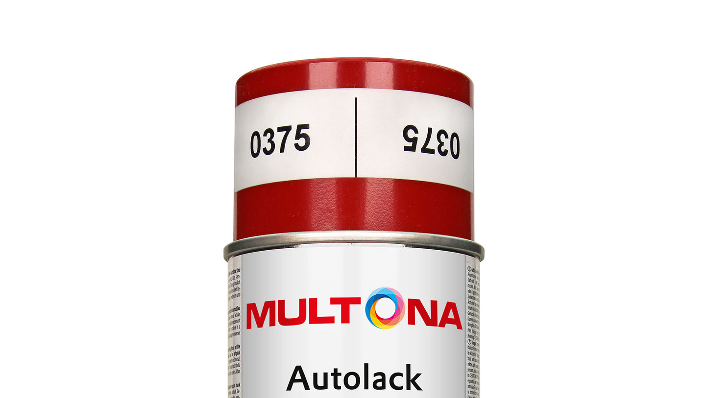 Multona Autolack Spray GENERAL MOTORS 71 7753 Red orange (400ml)
