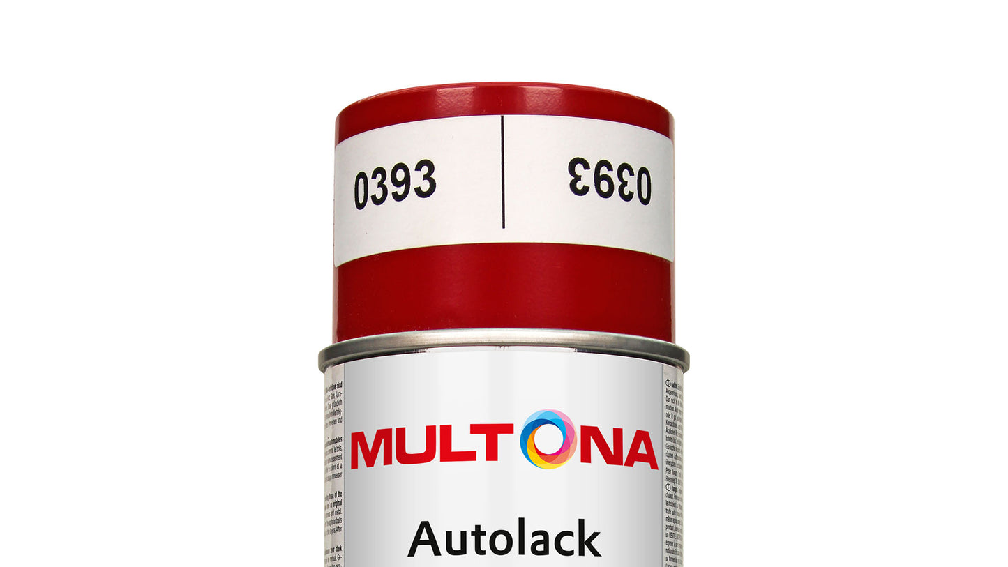 Multona Autolack Spray Chrysler P85 True Red (400ml)