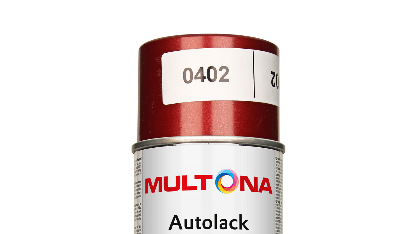 Multona Autolack Spray FIAT 136-A Rosso tramonto metallic Ulysse (400ml)