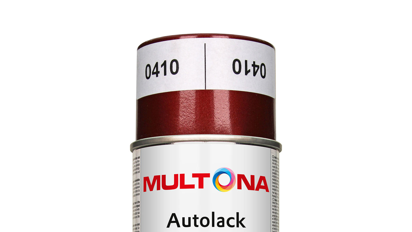 Multona Autolack Spray FIAT 861 Rosso micalizzato metallic Bertone (400ml)