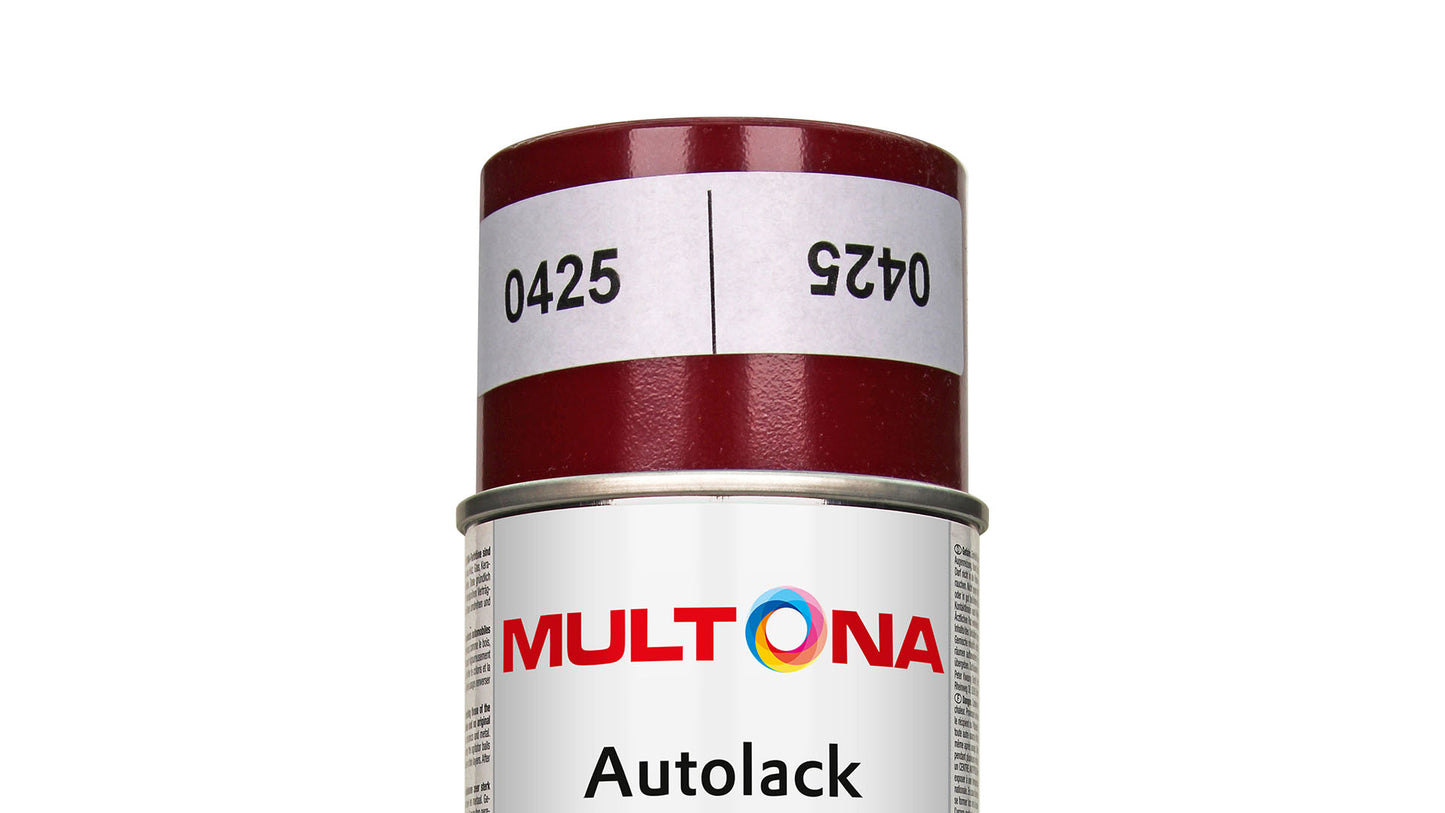 Multona Autolack Spray FIAT 188 Rosso bordeaux (400ml)
