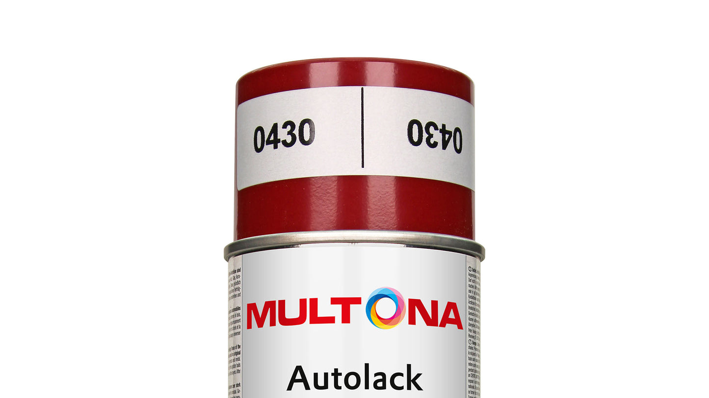 Multona Autolack Spray FIAT 108 Rosso scuro (400ml)
