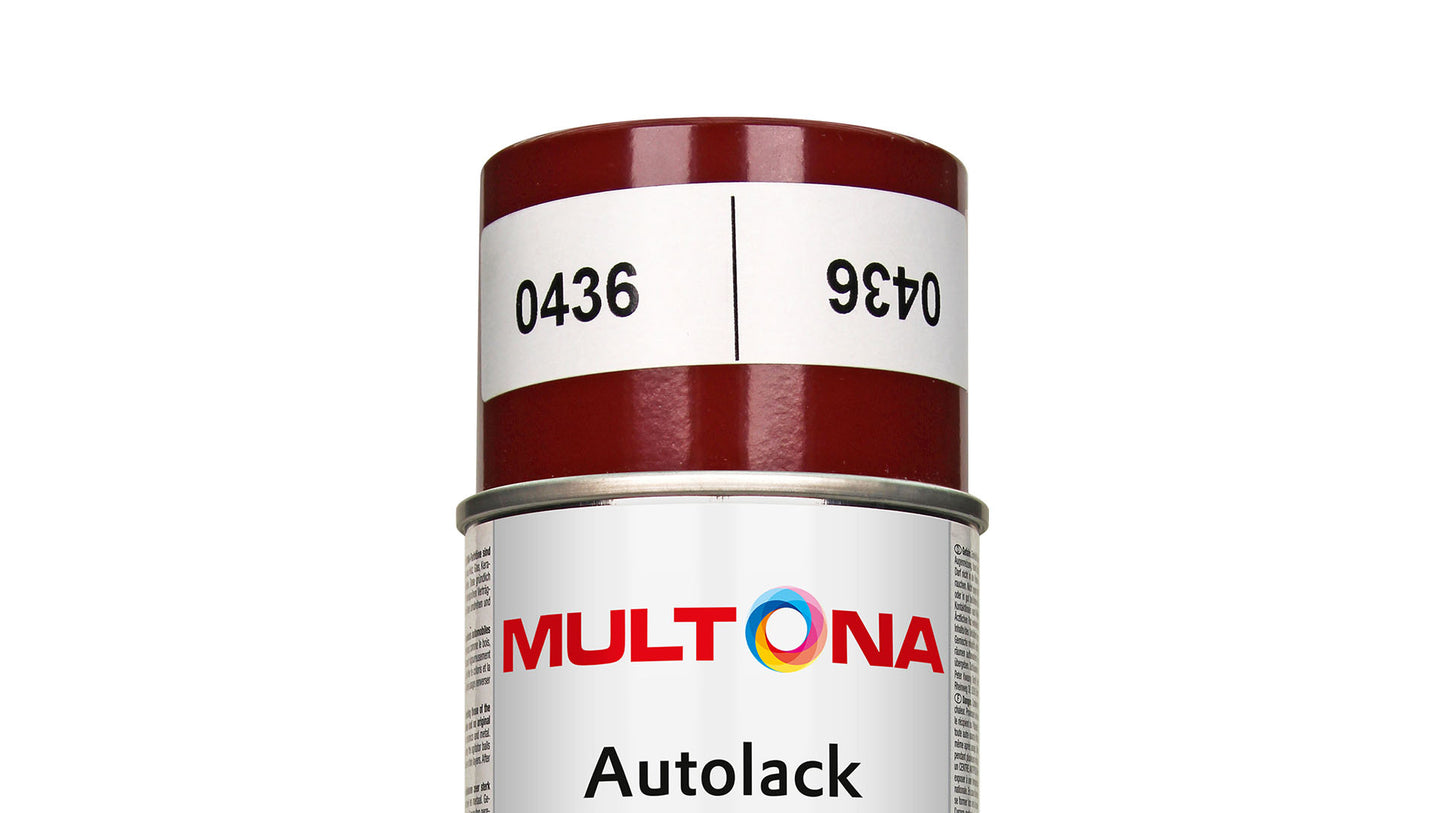 Multona Autolack Spray GENERAL MOTORS 71L 9510 Maroon (400ml)