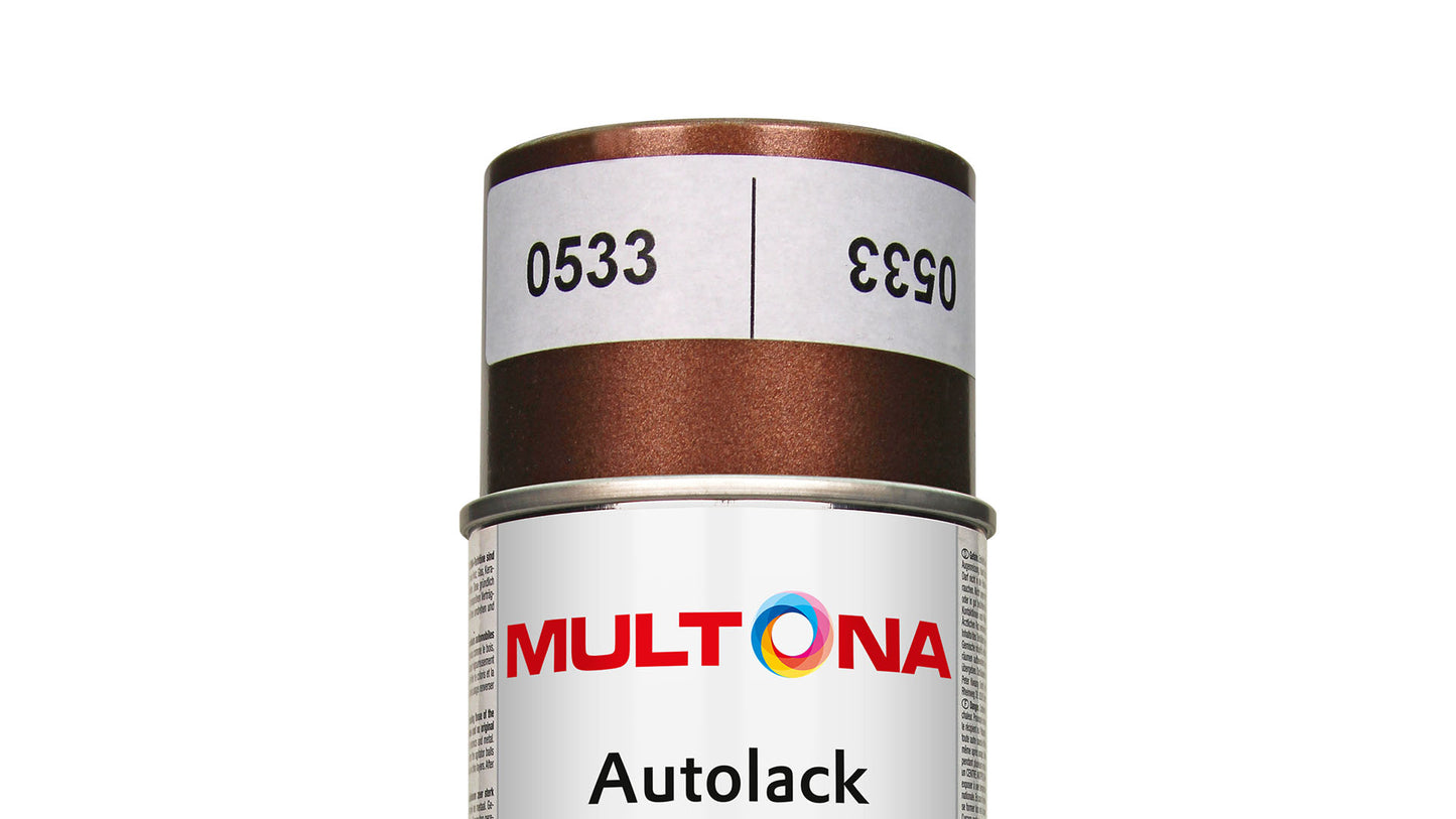 Multona Autolack Spray GENERAL MOTORS 62 7160 Dark camel metallic (400ml)