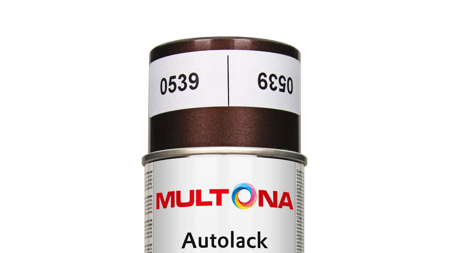 Multona Autolack Spray FIAT 760 Bresil marron imperial (400ml)