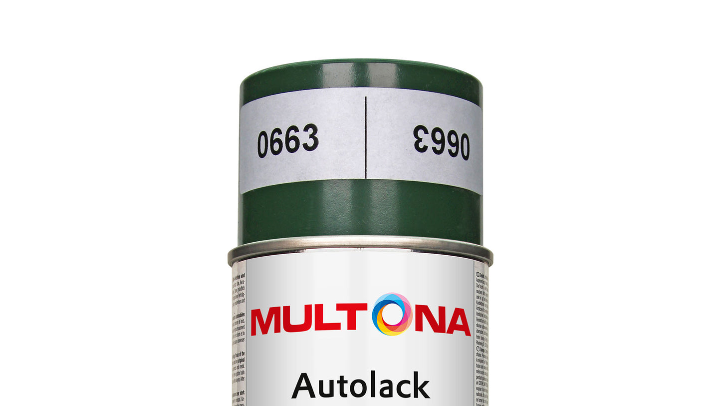 Multona Autolack Spray RENAULT 923 Vert sibelgaz (400ml)