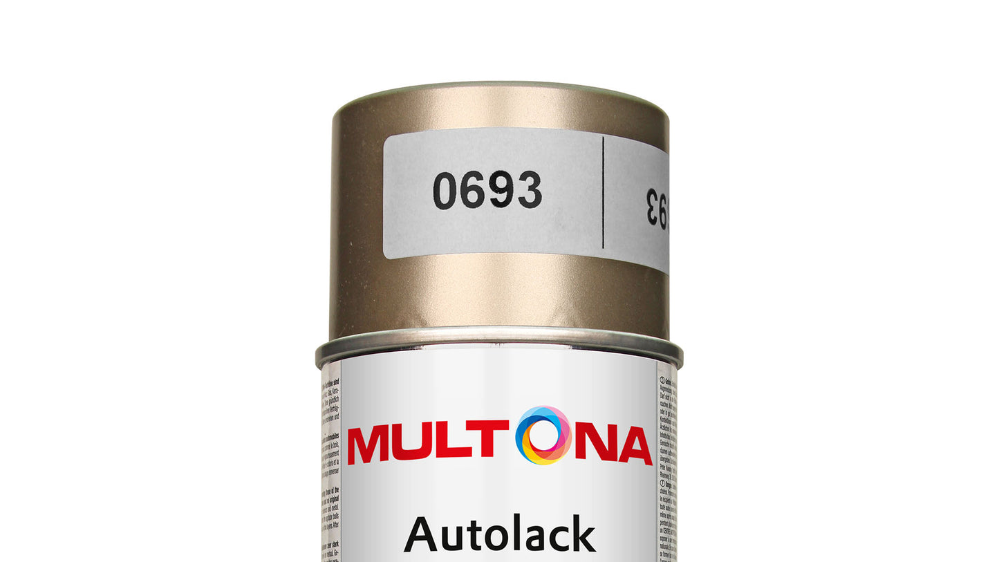 Multona Autolack Spray FORD I9 Satingold metallic (400ml)