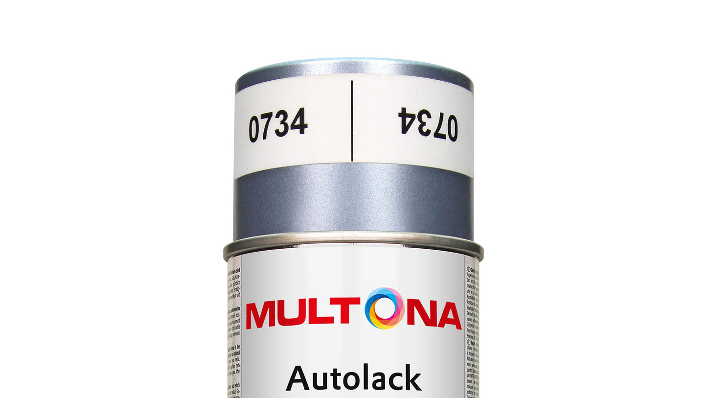 Multona Autolack Spray FORD 5 Arcticblau - Arcticblue metallic (400ml)