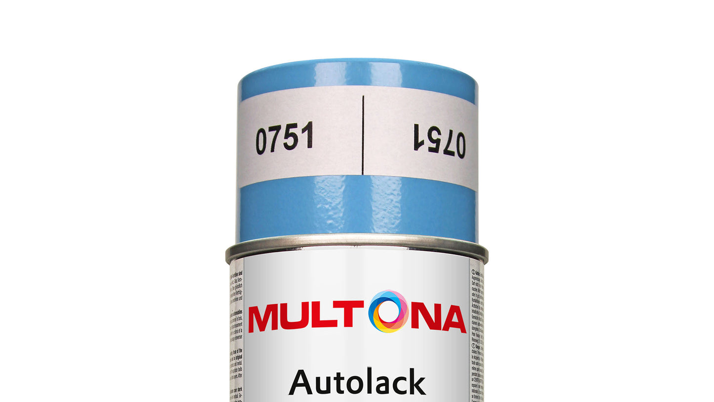 Multona Autolack Spray SAAB B10 Lagunblaa (400ml)