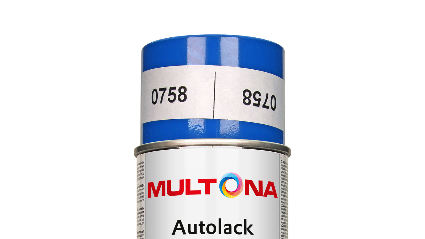 Multona Autolack Spray FIAT 497 Blu cannes (400ml)