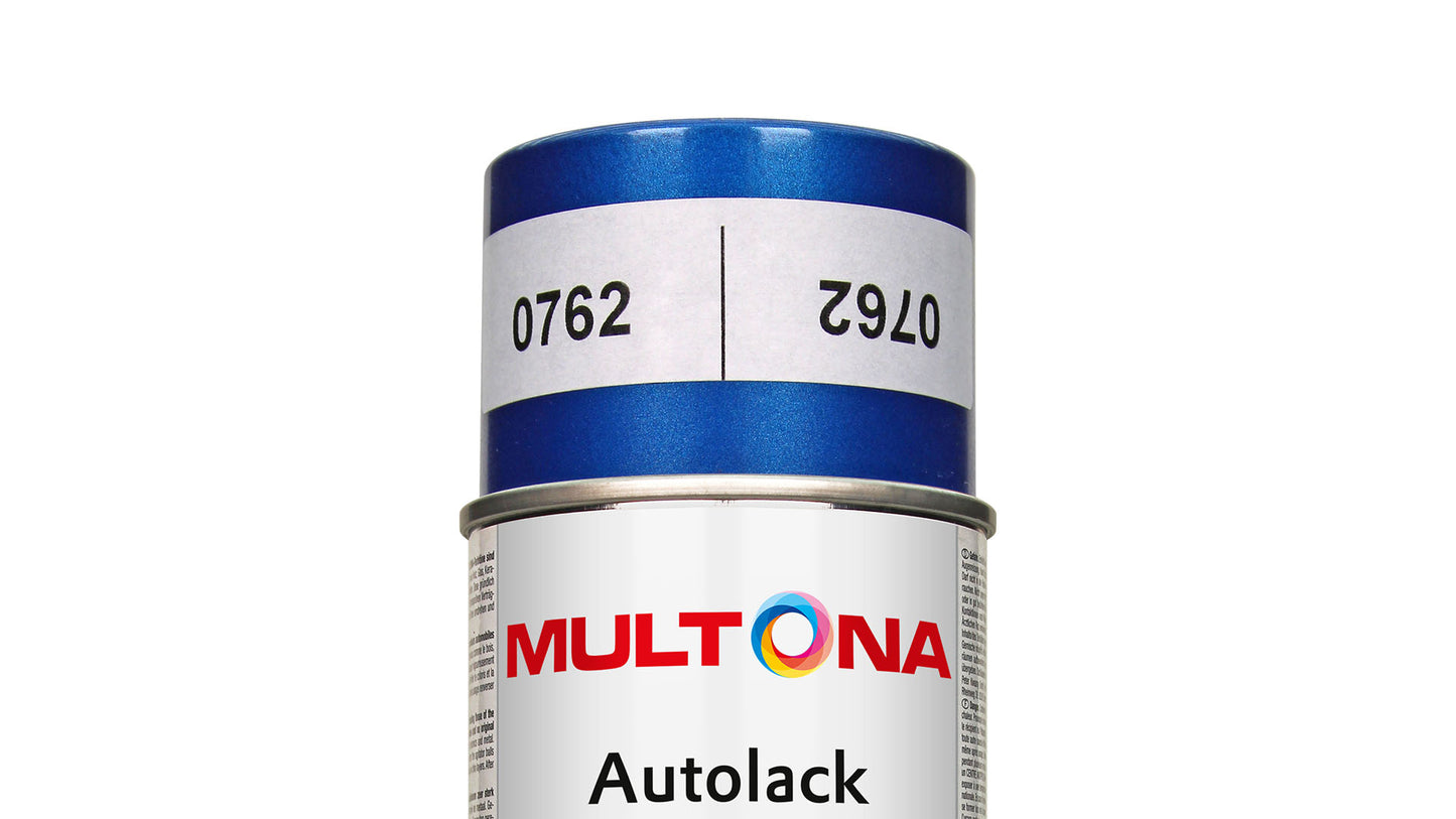 Multona Autolack Spray VOLKSWAGEN - AUDI LR2 Kometallic enblau metallic (400ml)