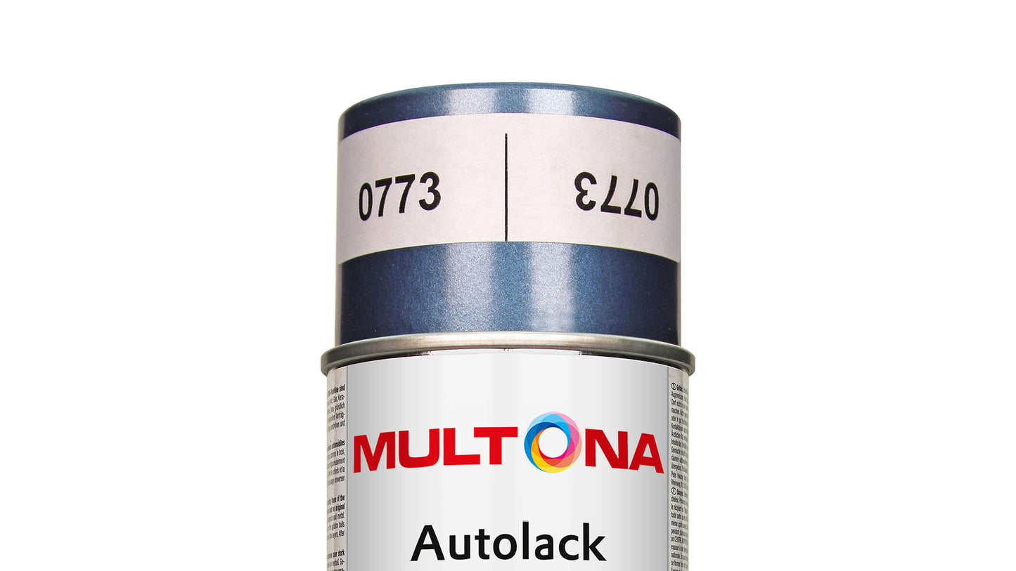 Multona Autolack Spray FORD V3 Titanblau - Titanblue metallic (400ml)