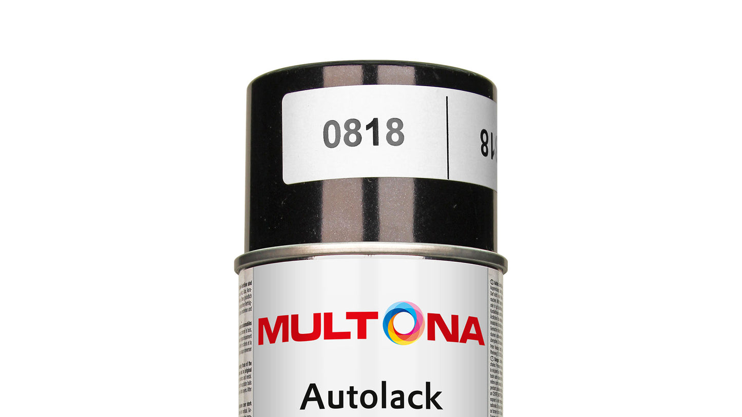 Multona Autolack Spray FORD XSC2743 Schwarz - Ash black metallic (400ml)