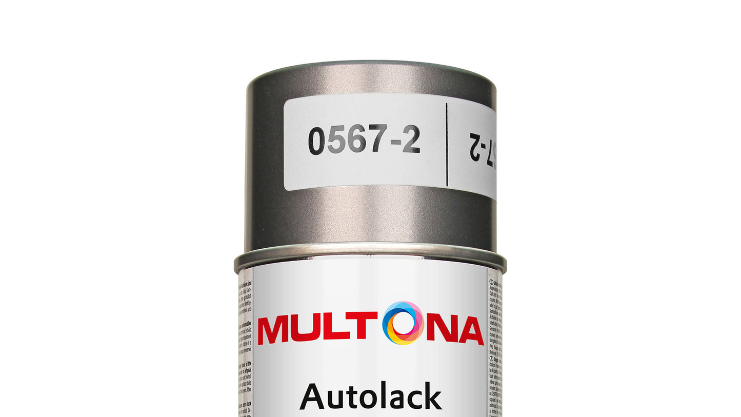 Multona Autolack Spray FORD YN Silber metallic - Silver metallic 1993 (400ml)