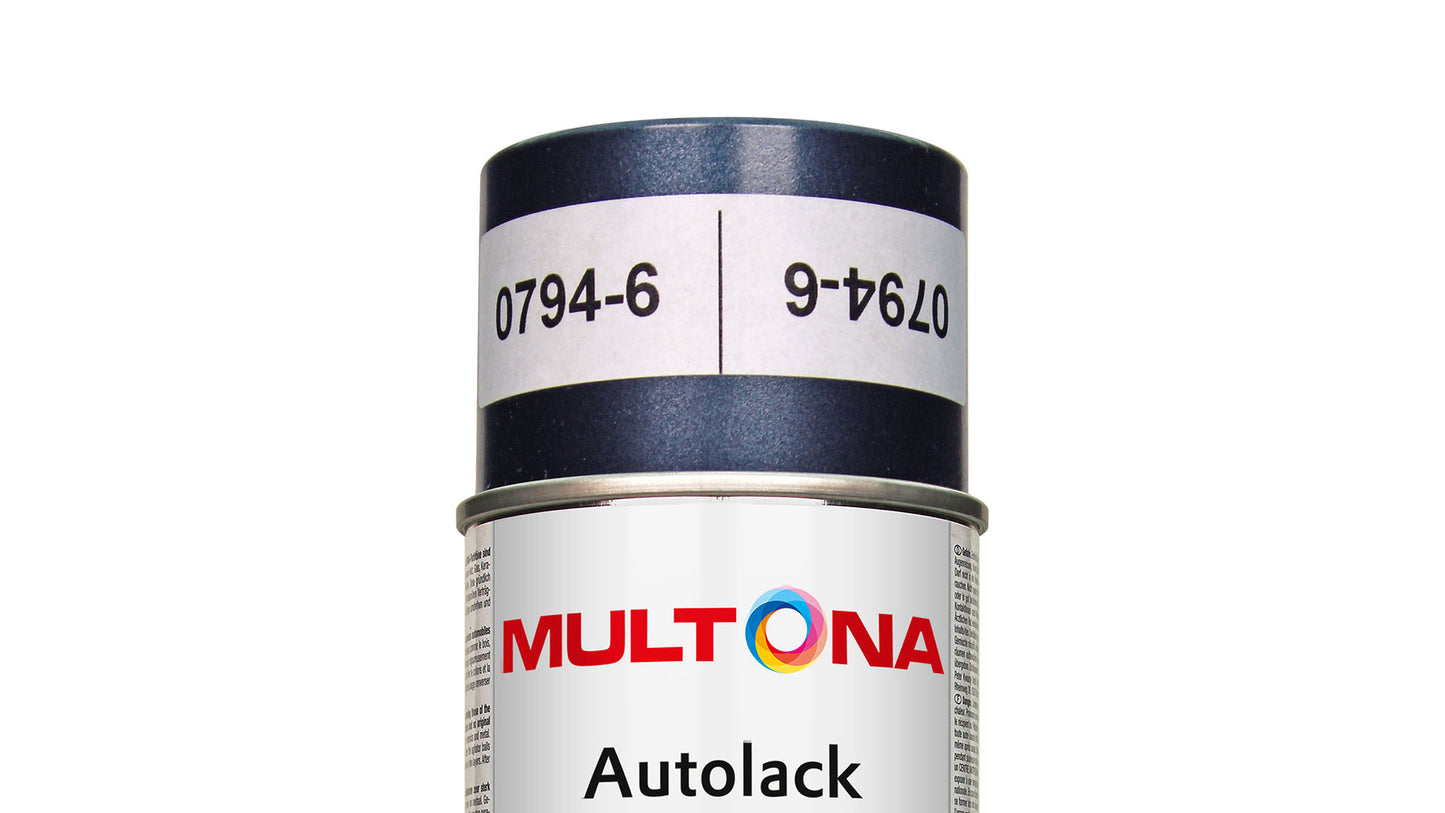 Multona Autolack Spray CHRYSLER HQ9 Blue baltic metallic (400ml)