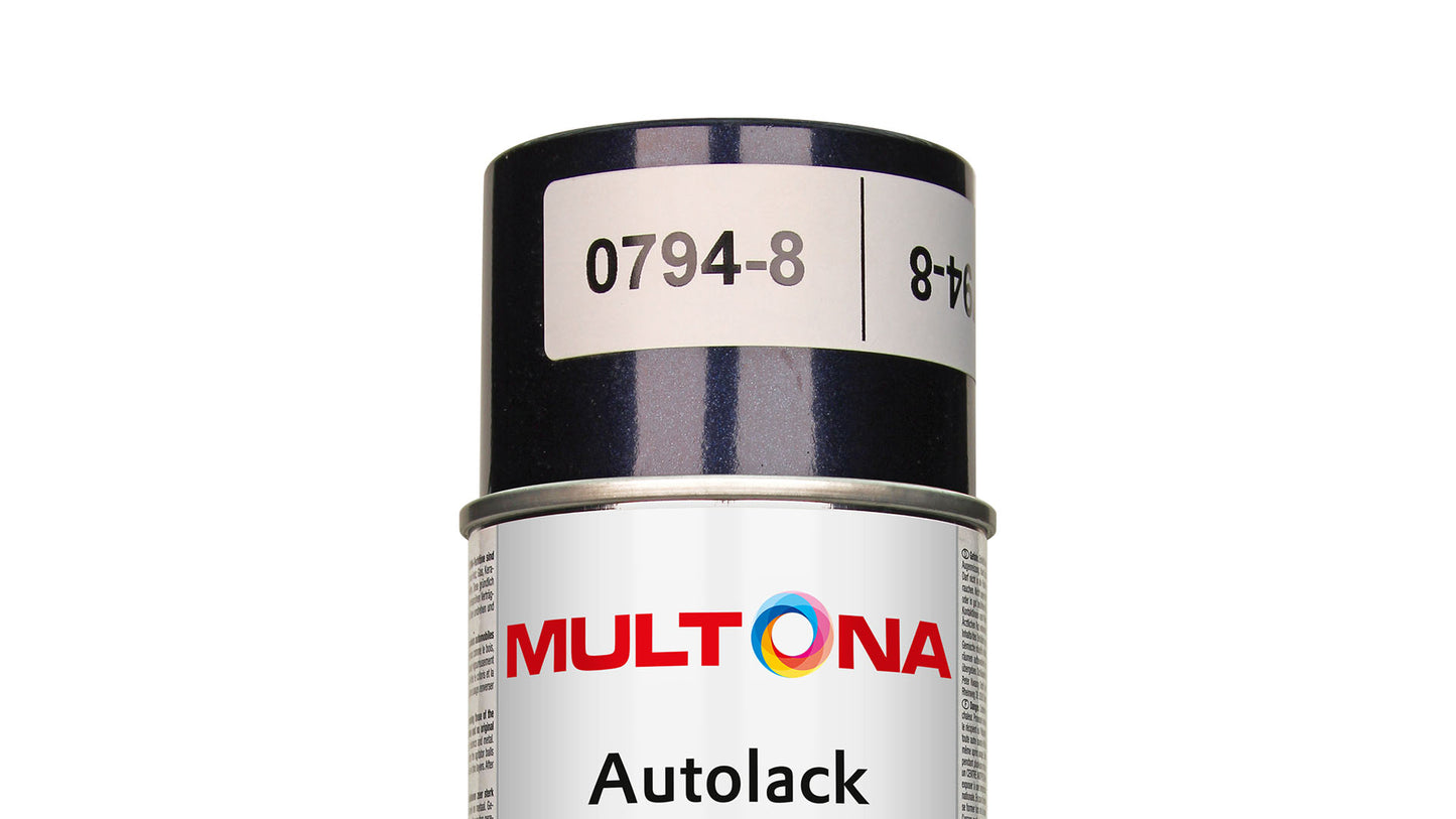 Multona Autolack Spray FORD Z Dunkelblau - Darkblue metallic (400ml)