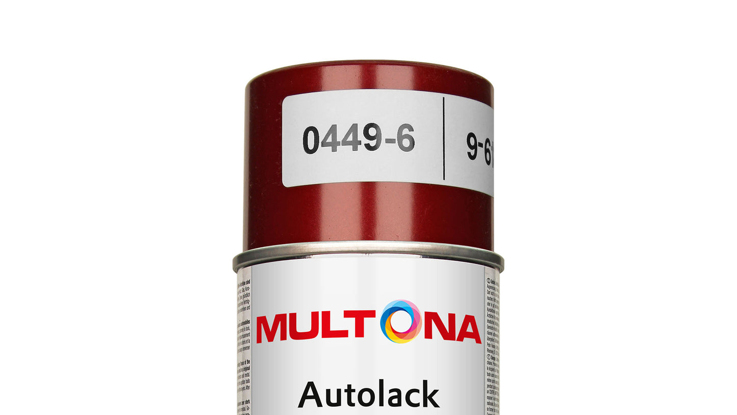 Multona Autolack Spray FORD XSC2761 Paprikarot - Paprikared metallic (400ml)