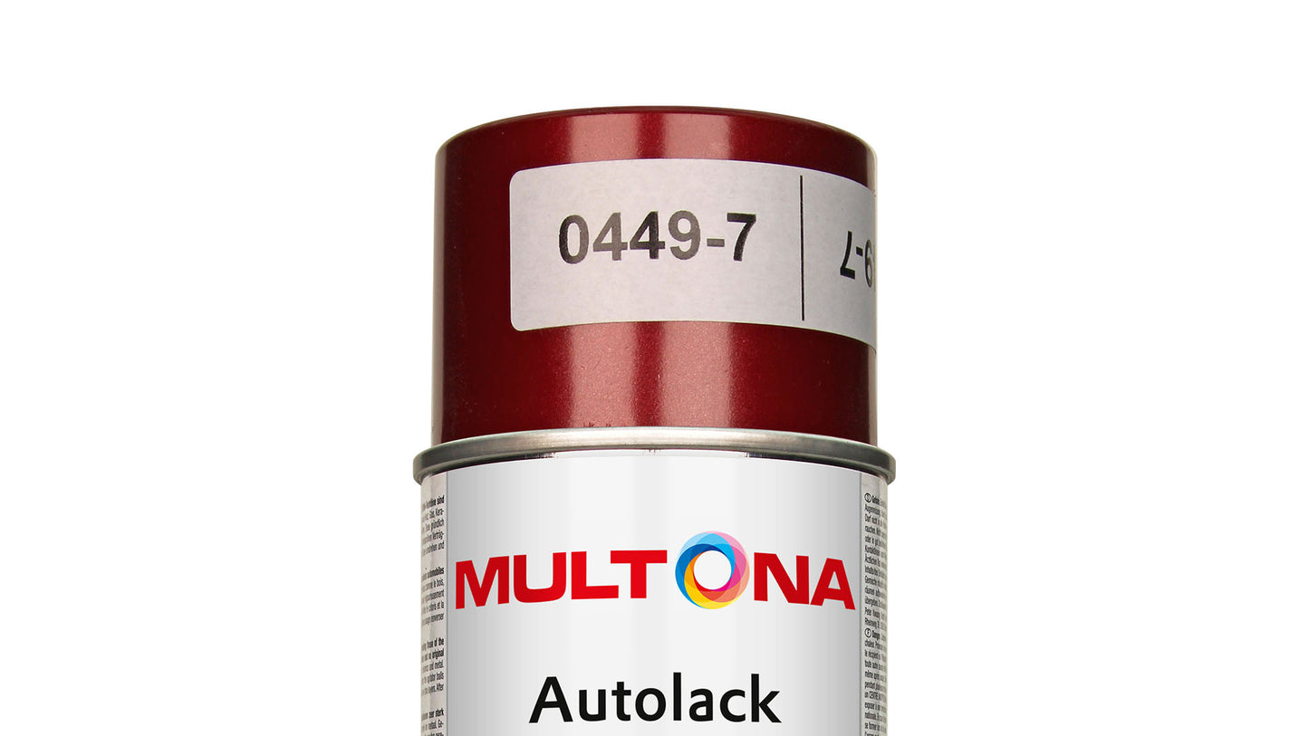 Multona Autolack Spray SAAB 242 Rubinroed mica (400ml)