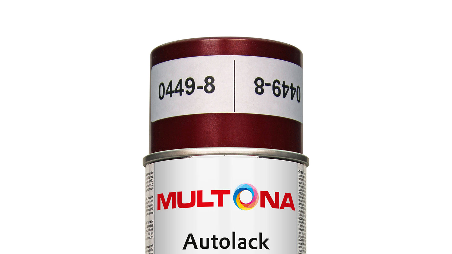 Multona Autolack Spray FORD E5 Bordeauxrot metallic (400ml)