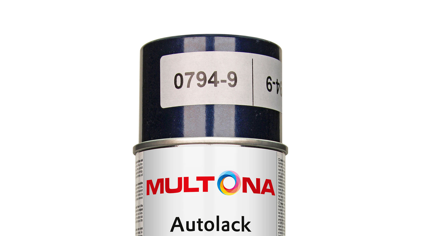 Multona Autolack Spray FORD 58 Atlantikblau - Atlanticblue metallic (400ml)