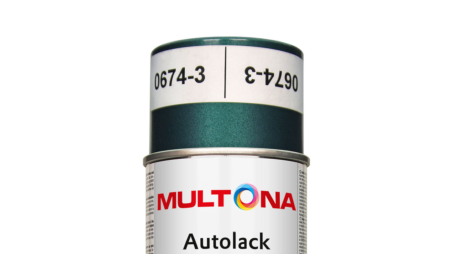 Multona Autolack Spray RENAULT 940 Vert veronesse nacré metallic (400ml)