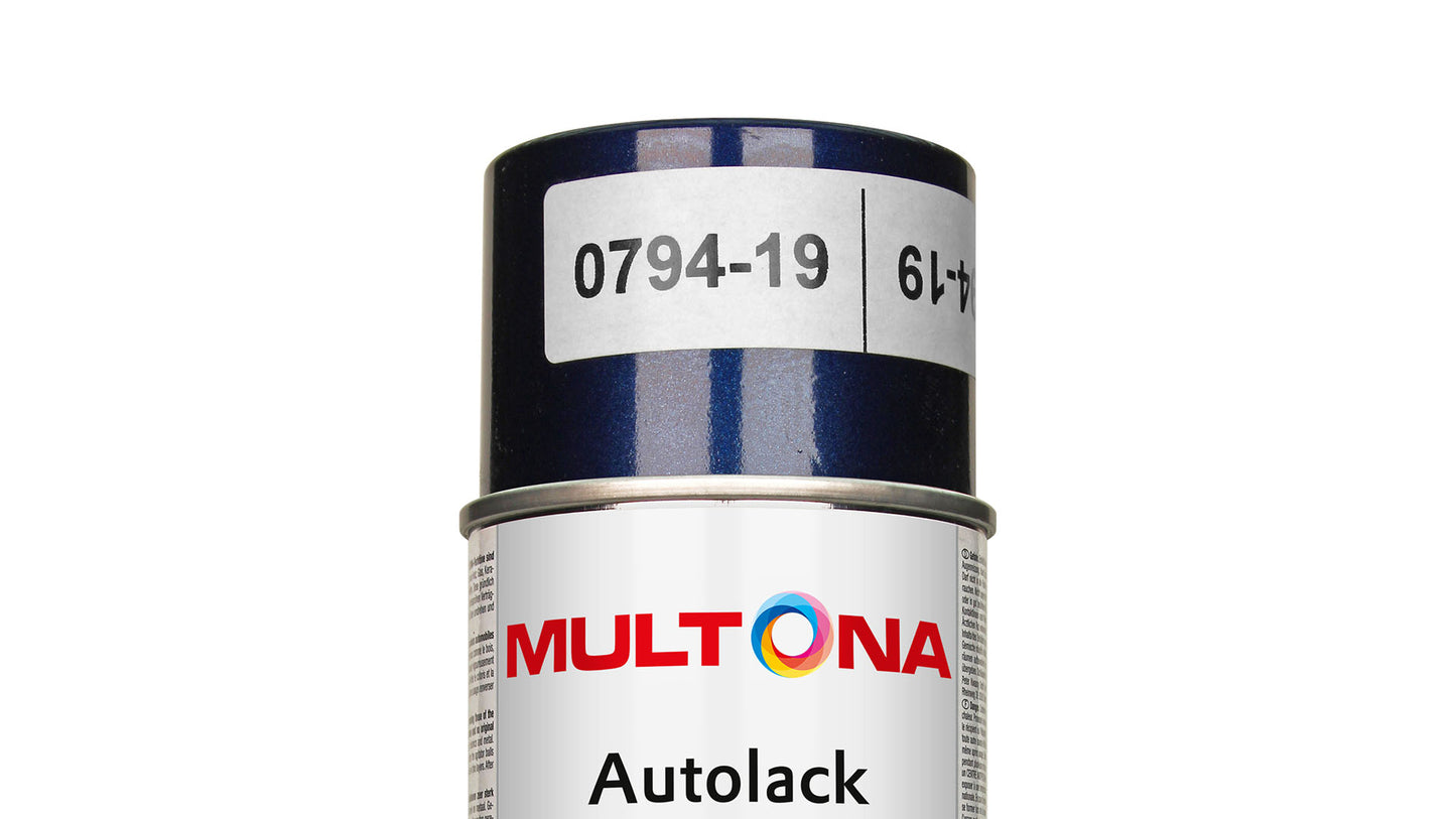 Multona Autolack Spray FORD TP1 Javablau - Javablue metallic (400ml)
