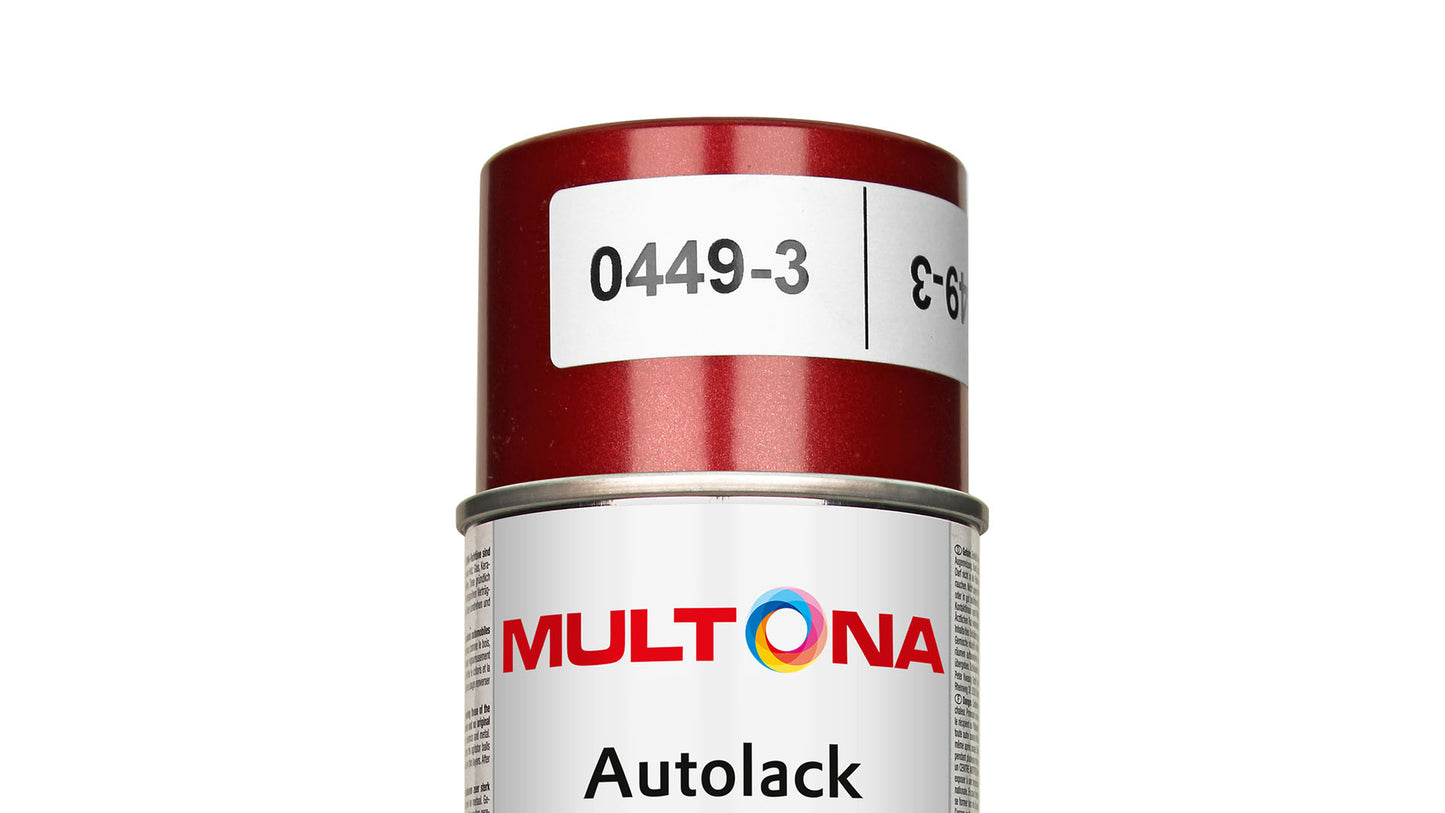 Multona Autolack Spray PEUGEOT KKB Rouge bright metallic (400ml)