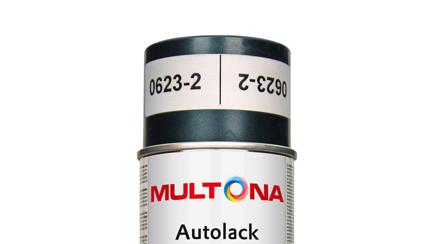Multona Autolack Spray PEUGEOT MOSB Vert mayerling metallic (400ml)