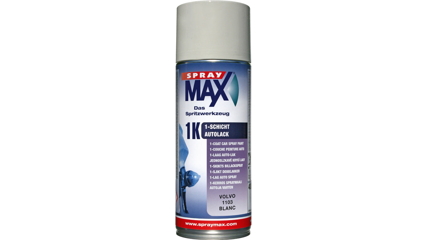 SprayMax 1K Lackspray Volvo Blanc 1103 (400 ml)