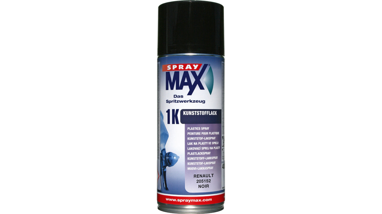 SprayMax 1K Renault BU0341 Noir Grand Brill 205152 Stoßstange Innenraum Spray (400 ml)