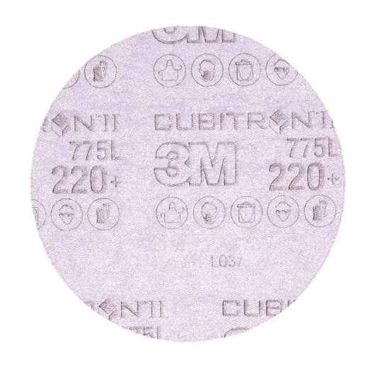 3M 86823 Cubitron II Hookit Filmscheibe 775L, 125 mm, 120+, multihole (Karton mit 50 Stk)