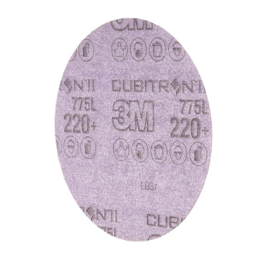3M 86823 Cubitron II Hookit Filmscheibe 775L, 125 mm, 120+, multihole (Karton mit 50 Stk)