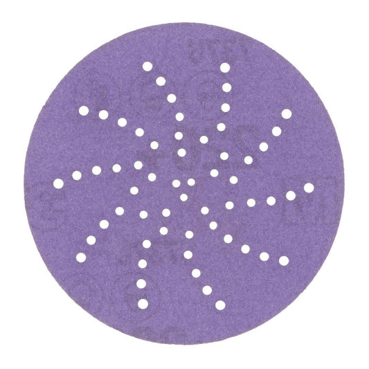 3M Cubitron II Hookit Purple Premium Schleifscheibe Durchmesser 90mm 737U (50 Stk)