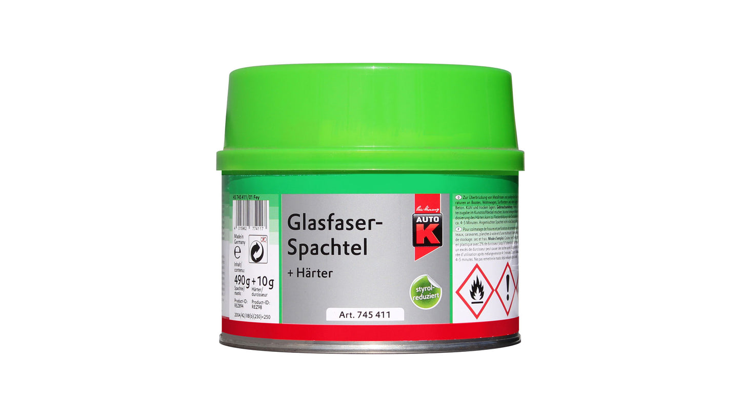 Auto-K Glasfaserspachtel inkl. Härter