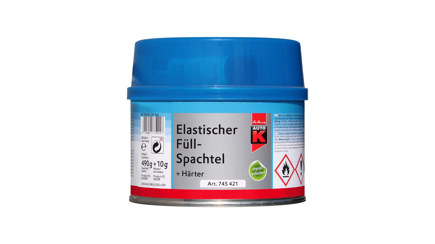Auto-K Elastischer Füllspachtel (250g, 500g oder 1kg)