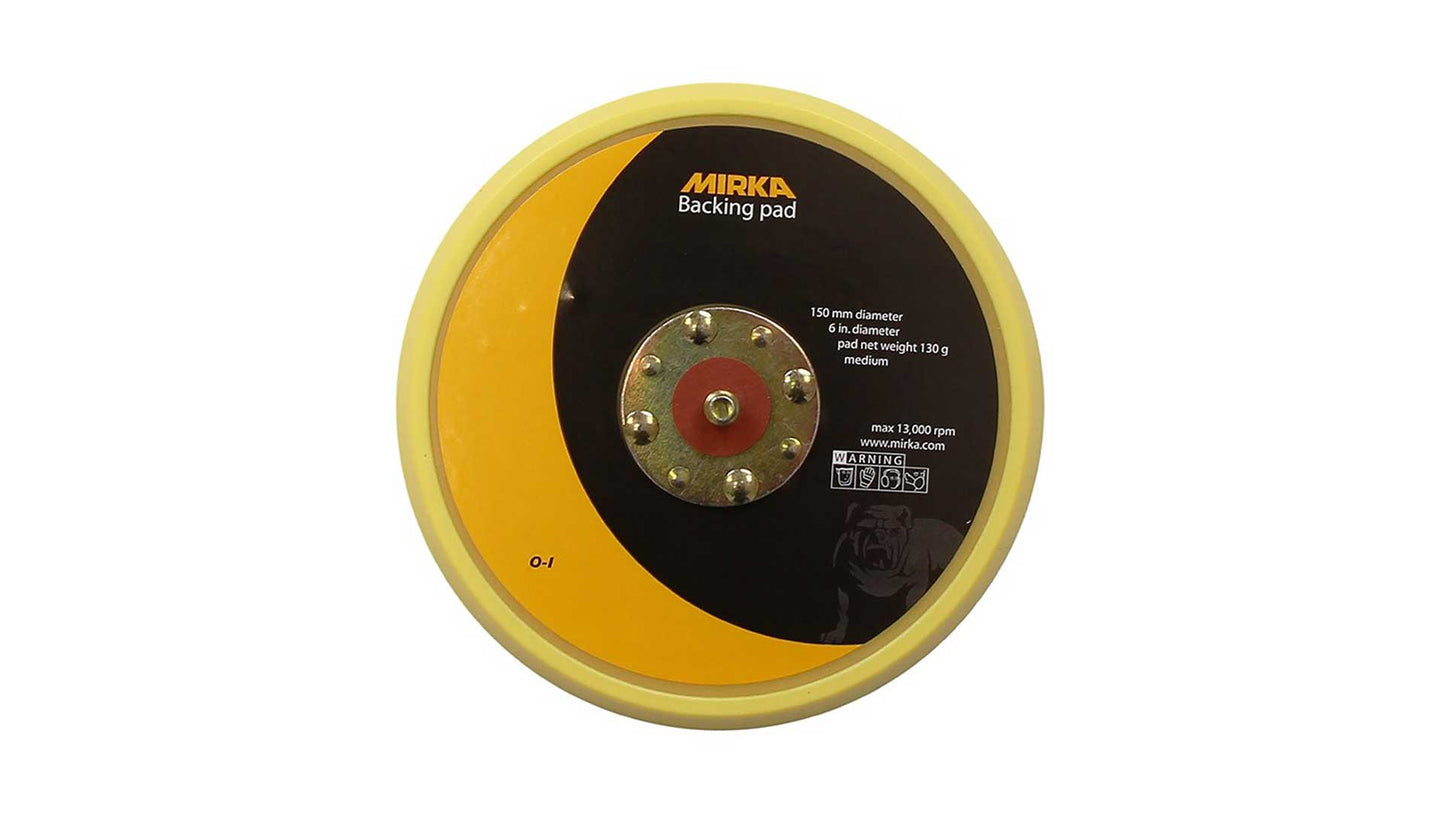 Mirka medium MIRKA Grip-Teller Ø 150 mm 5/16“ Gewinde Grip ungelocht (1Stk)
