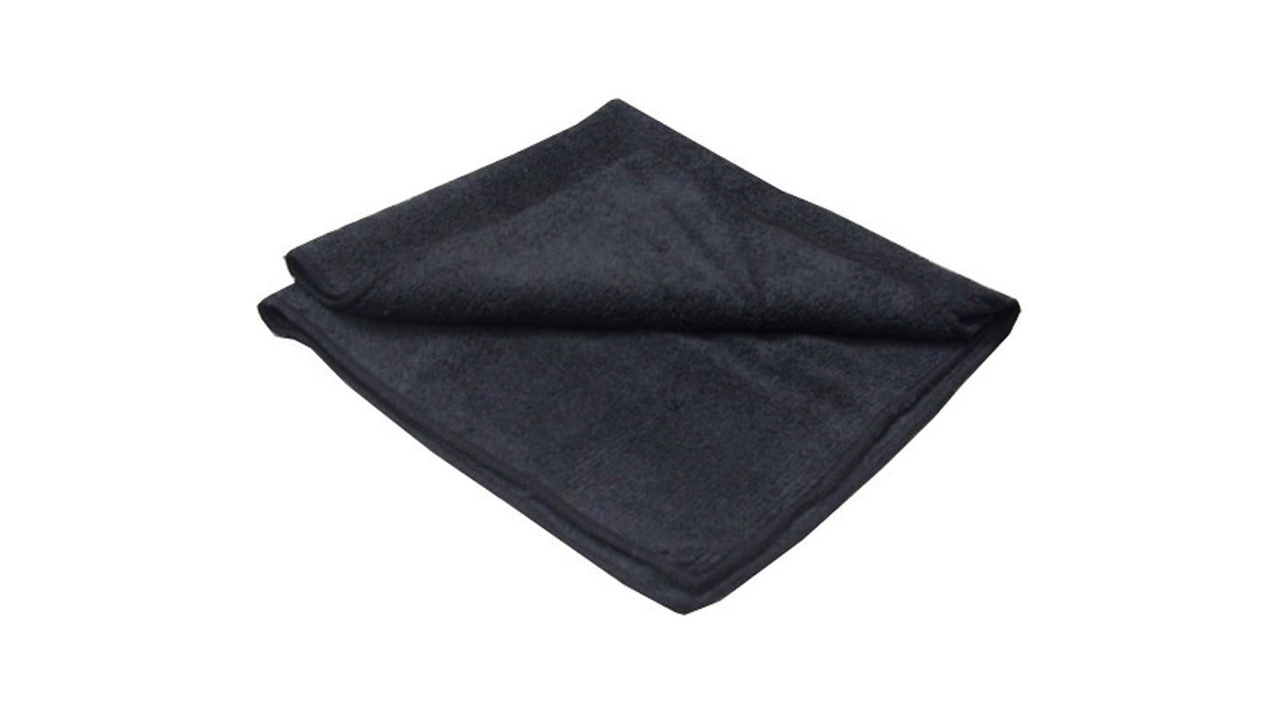 ROTWEISS Mikrofasertuch SOFT schwarz (1 Stk)
