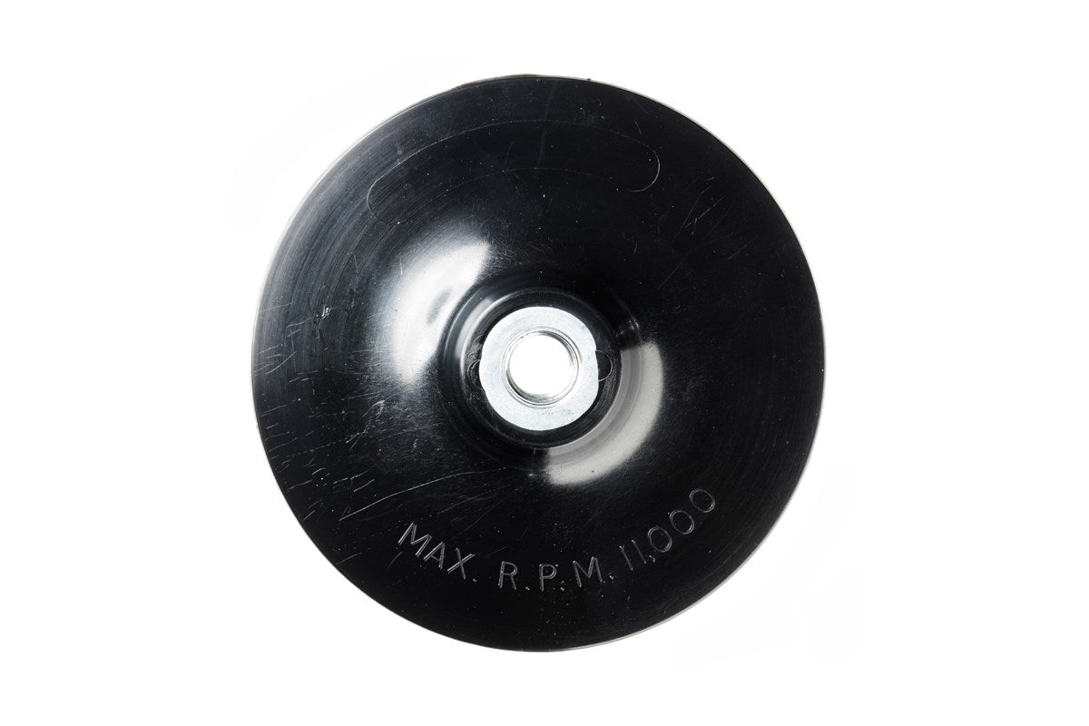 Mirka medium Schleifteller für Fiberscheiben Ø 125 mm M14 Gewinde Ohne ungelocht (1Stk)