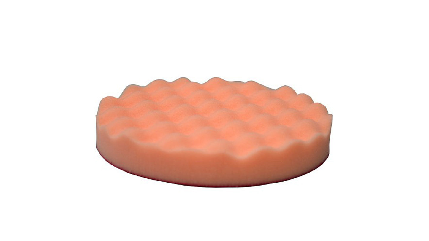 ROTWEISS Polierscheibe orange, hart, gewaffelt 150 x 25 mm (1 Stk)