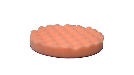 ROTWEISS Polierscheibe orange, hart, gewaffelt 150 x 25 mm (1 Stk)
