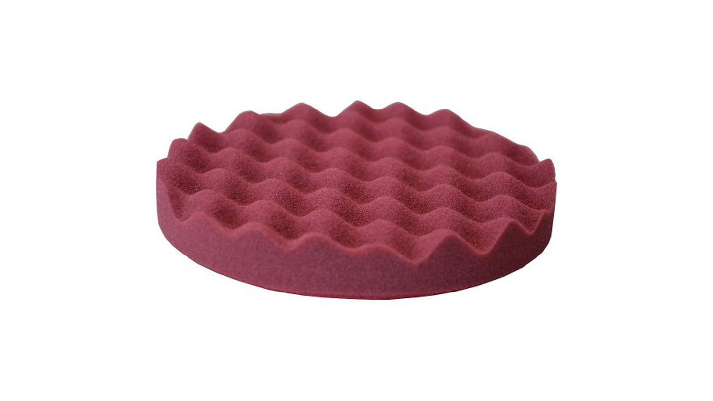 ROTWEISS Polierscheibe brombeer mittelhart gewaffelt 132 oder 155 x 25mm (1Stk)